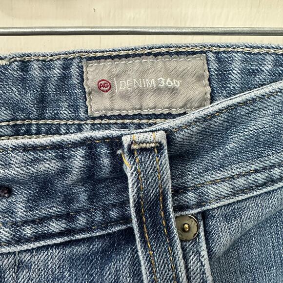 AG Adriano Goldschmied Jeans The Graduate Mens Size 34 Regular Blue Tailored Leg - Picture 6 of 9